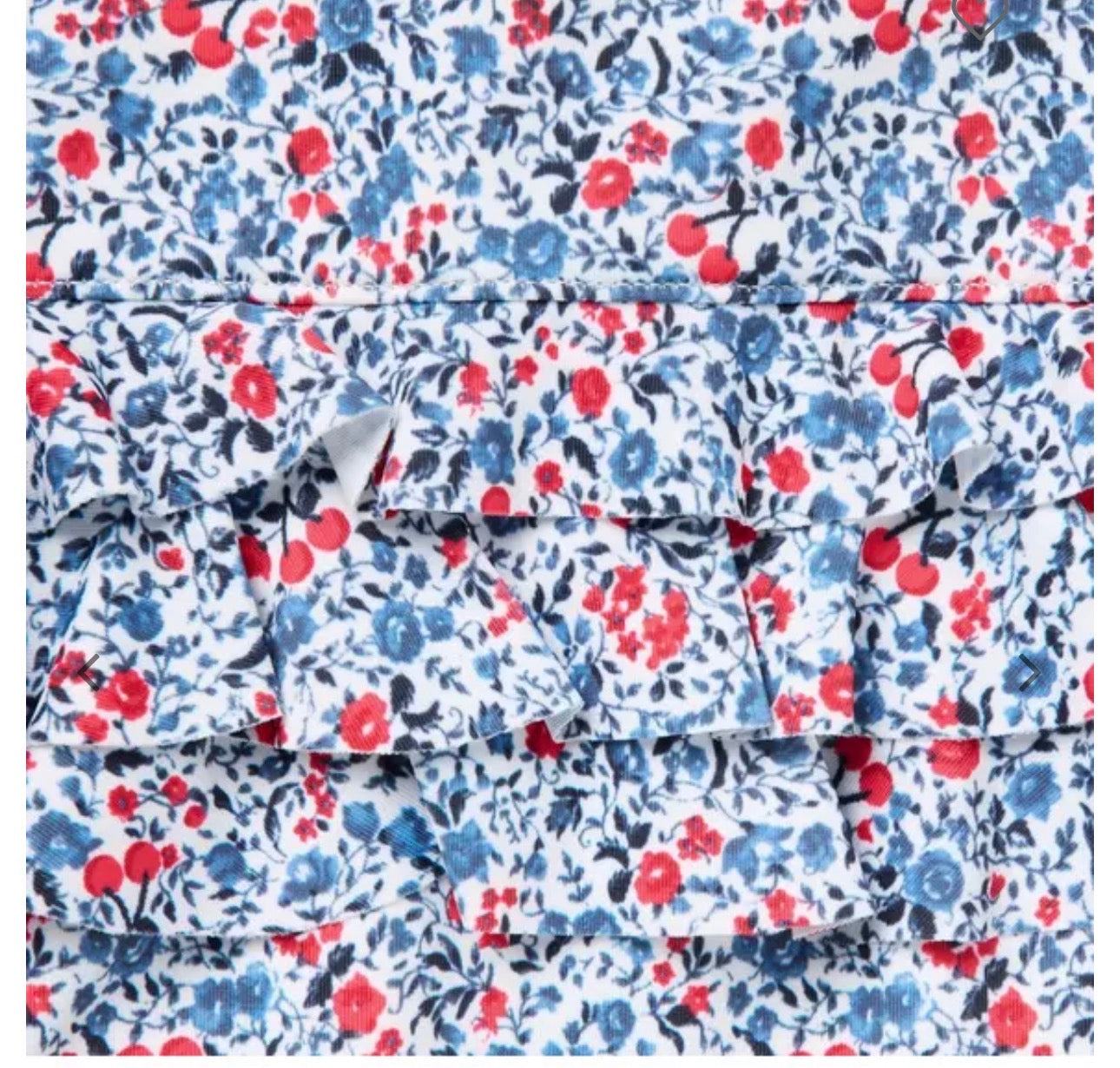 UPF50 Ditsy Floral RashGuard Swimsuit