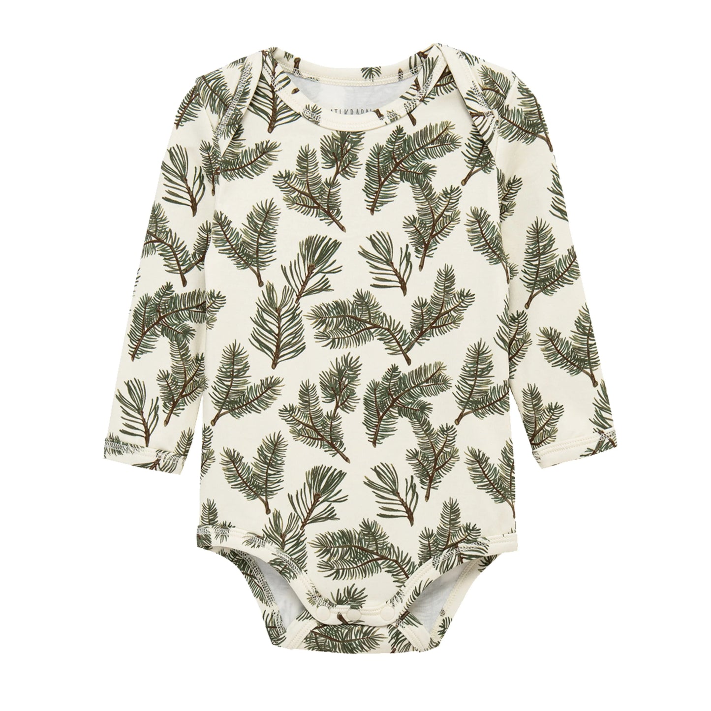 Pine Brushed Long Sleeve One Piece