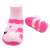 Rattle Socks- Flamingo