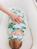 Palm Leaf Bamboo Swaddle