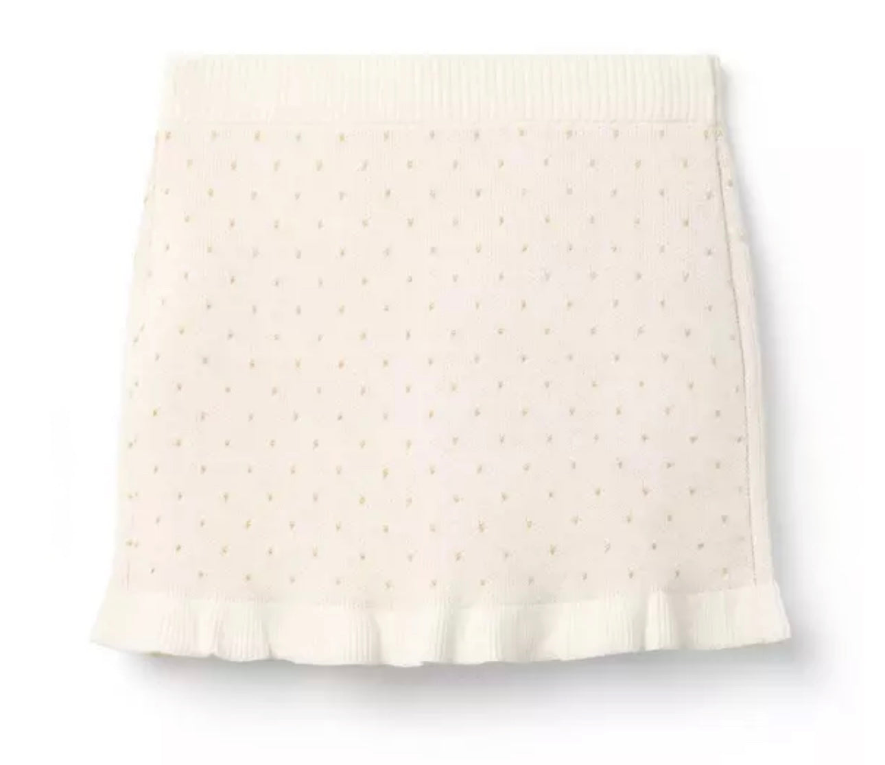 Sparkle Dot Sweater Skirt