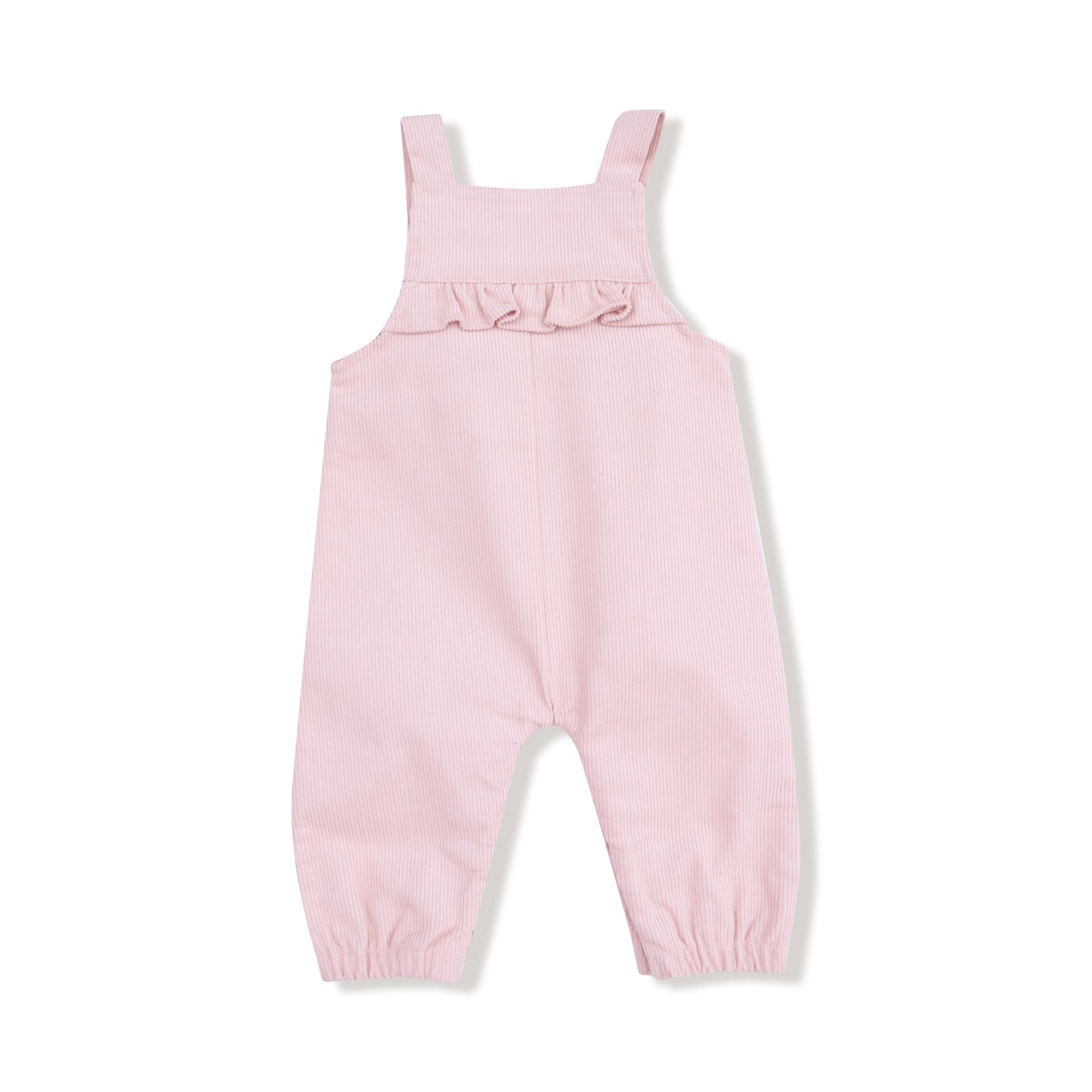 Yoke Ruffle Overall