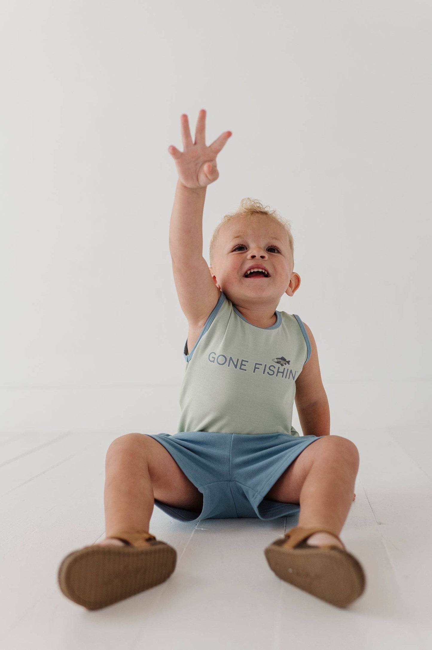 Bamboo Tank Top- Gone Fishin