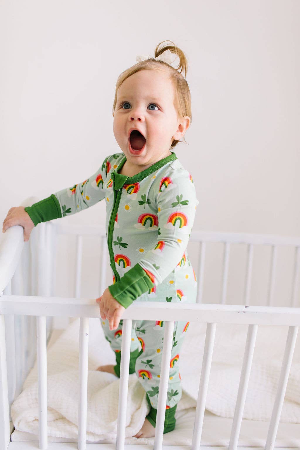 Zippy Bamboo Baby PJ in Pure Luck