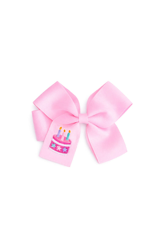 Birthday Cake Hair Bow