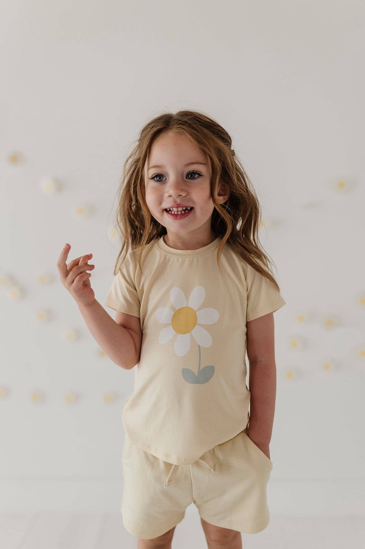 Bamboo Tee- Daisy