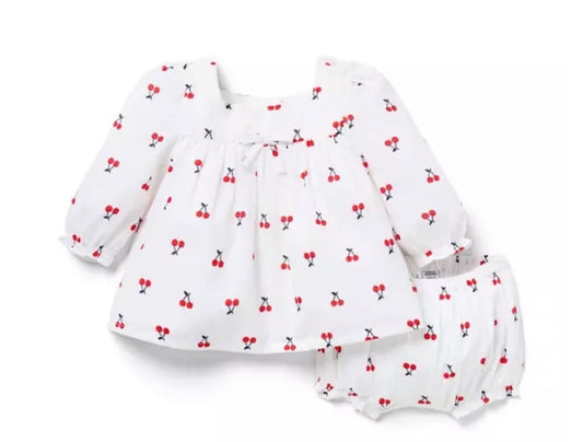 Cherry Matching Baby Set