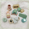 Wooden Sensory Activity Blocks - Stacking & Sorting Toy 12m+