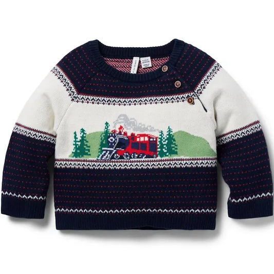 Fair Isle Train Sweater