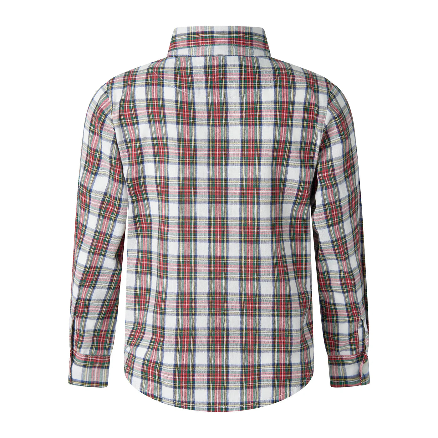 Rachel Riley Ivory Tartan Shirt