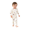 Bamboo Zippy Romper- Chickens
