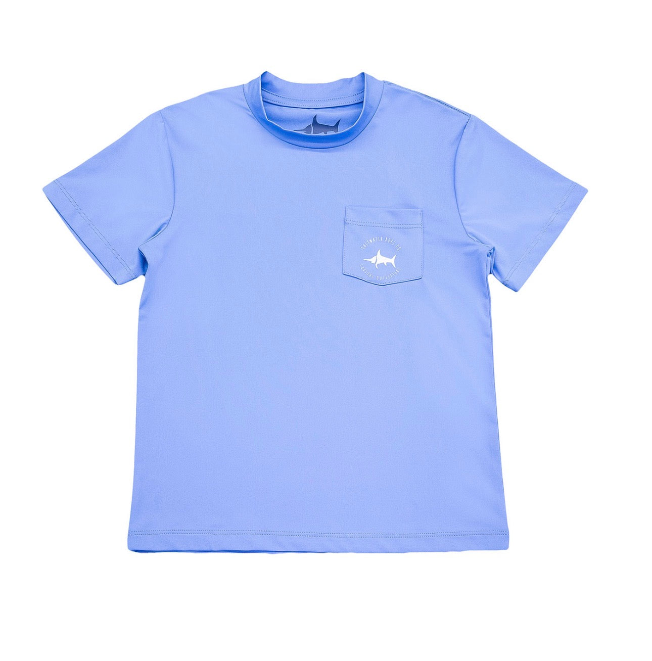 UPF Graphic Performance Tee- Blue Lure