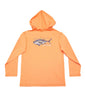 UPF50 Performance Hoodie- Coral Tuna