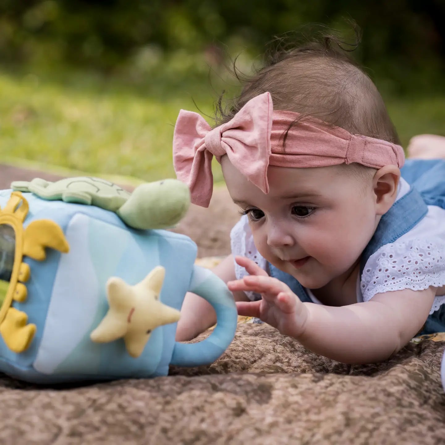 Organic Cotton  Activity Cube