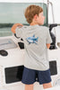 UPF50 Performance Pocket Tee- Great White