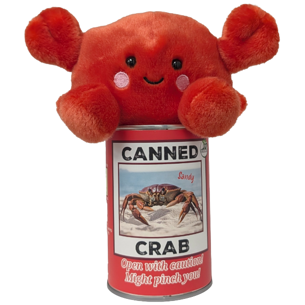 Sandy the Canned Crab