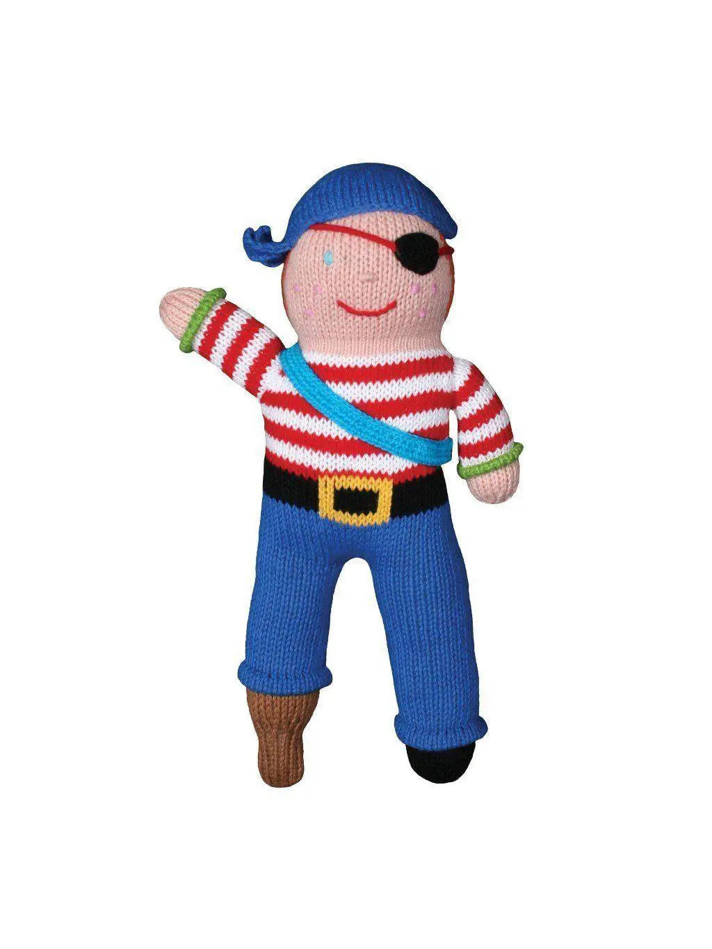 Hand Knit Washable Pirate