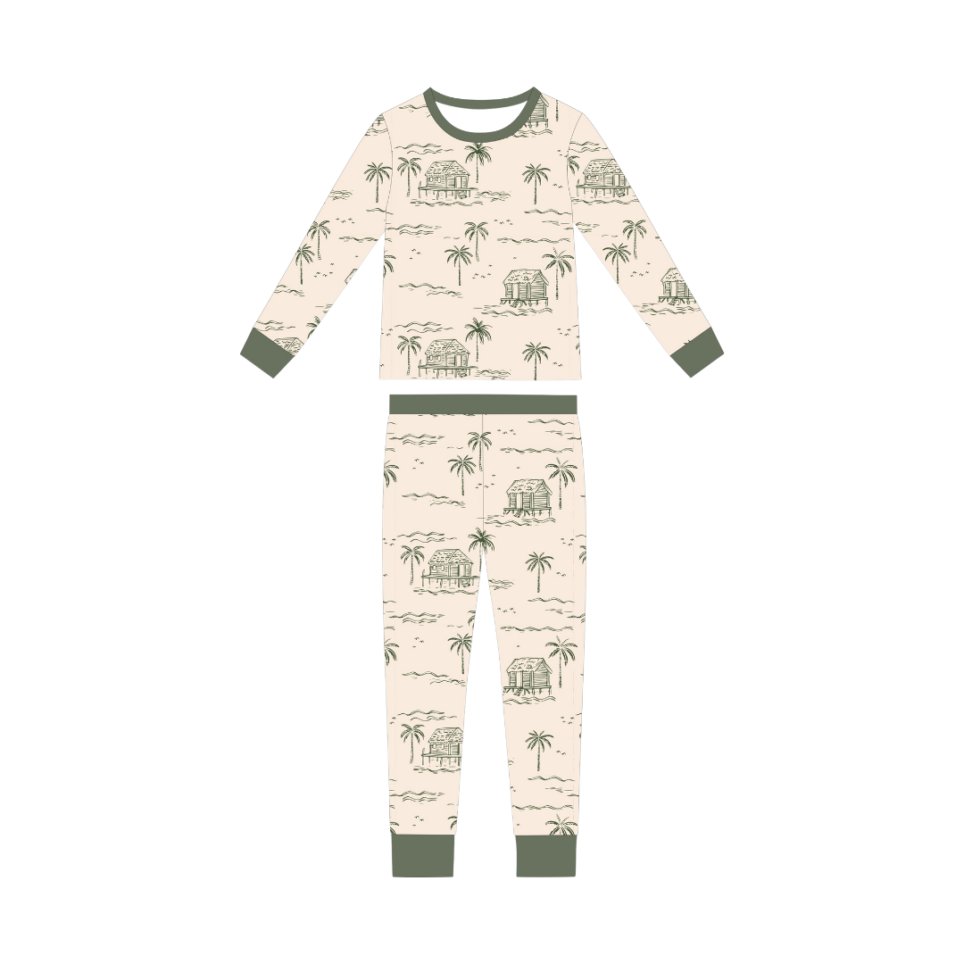 Bamboo PJ- Beach Bungalow