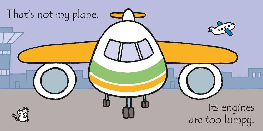 That's not my plane . . .