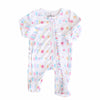 Bamboo Zipper Footie- Little Sister