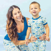 Shark Friends Ocean Kids Bamboo Pajamas Toddler Sleep Set