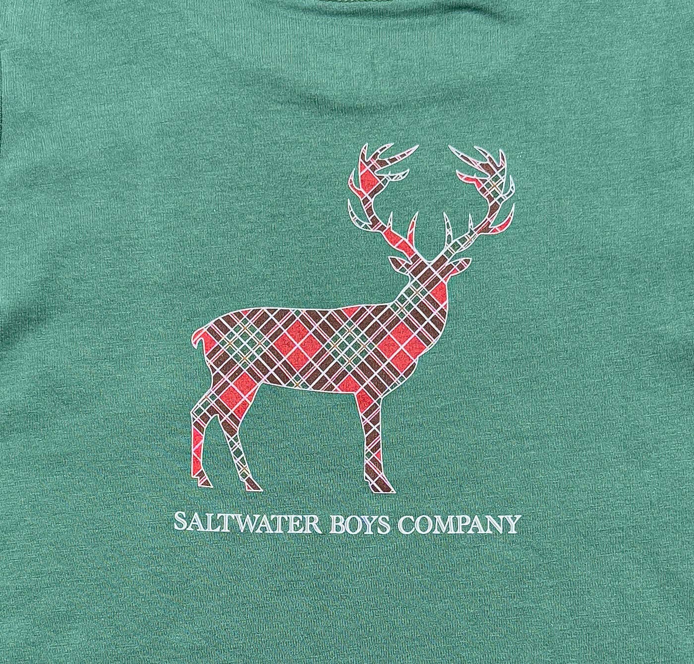 Plaid Deer Tee