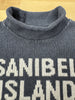 Sanibel Roll Neck Sweater- Jean Blue