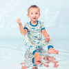 Shark Friends Ocean Kids Bamboo Pajamas Toddler Sleep Set