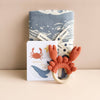 Organic Cotton Blanket- Summer Ocean