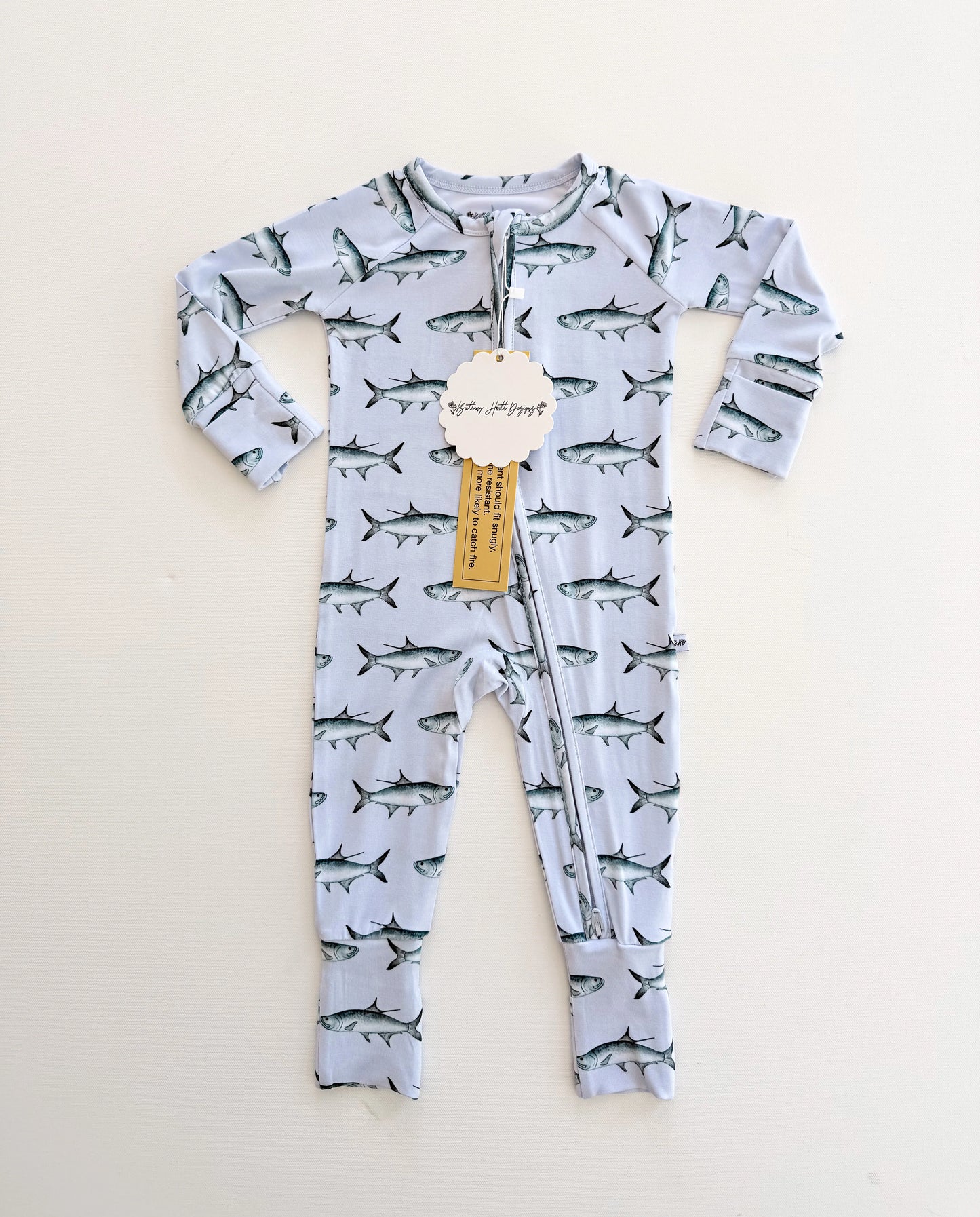 Bamboo Zippy Romper