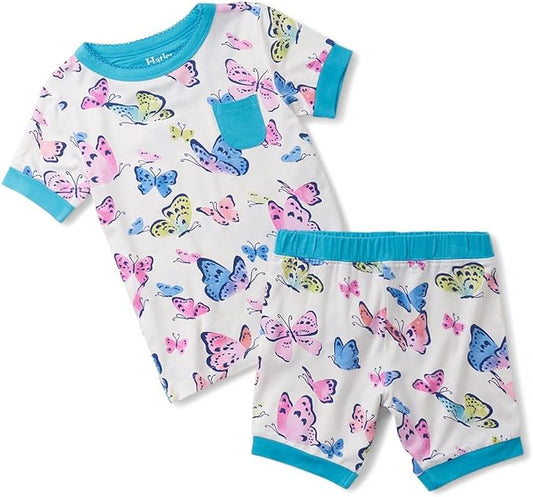 Big Butterflies Bamboo Short PJ Set