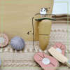 Pretend Play Food Set - Wooden Vegetable Cutting Toys Set