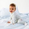 Organic Cotton Magnetic Footie-Eloise