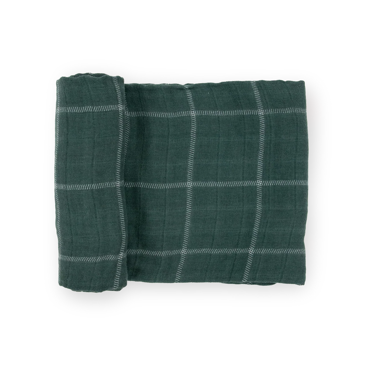 Cotton Muslin Swaddle - Evergreen