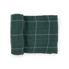 Cotton Muslin Swaddle - Evergreen
