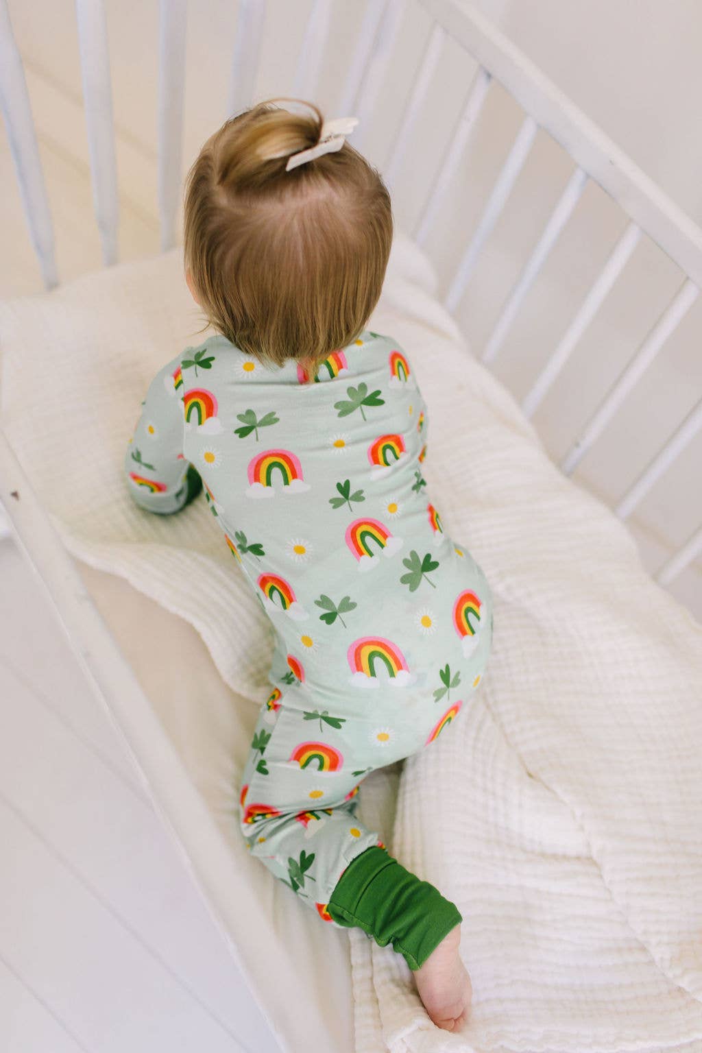 Zippy Bamboo Baby PJ in Pure Luck