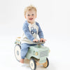 French Terry Tractor Raglan Set