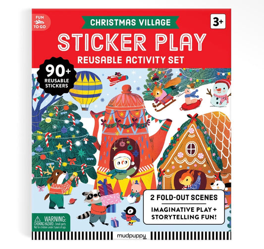 Christmas Village Sticker Play