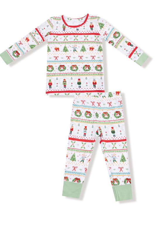 Bamboo Loungewear Set- Nutcracker Fair Isle