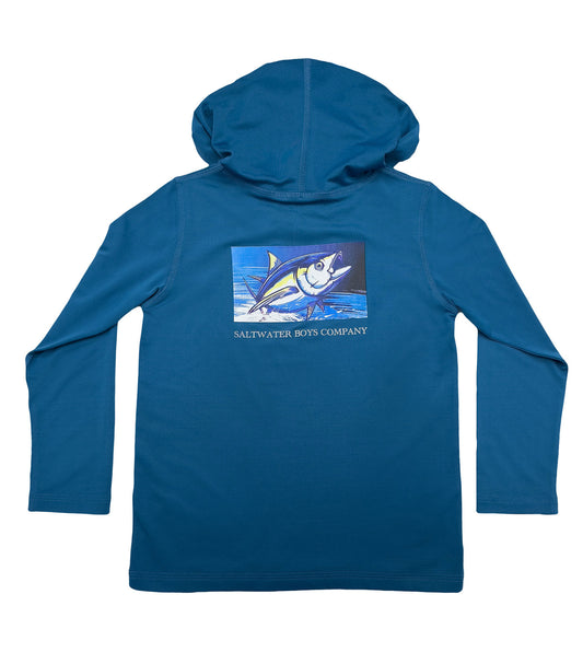 UPF50 Performance Hoodie Tuna