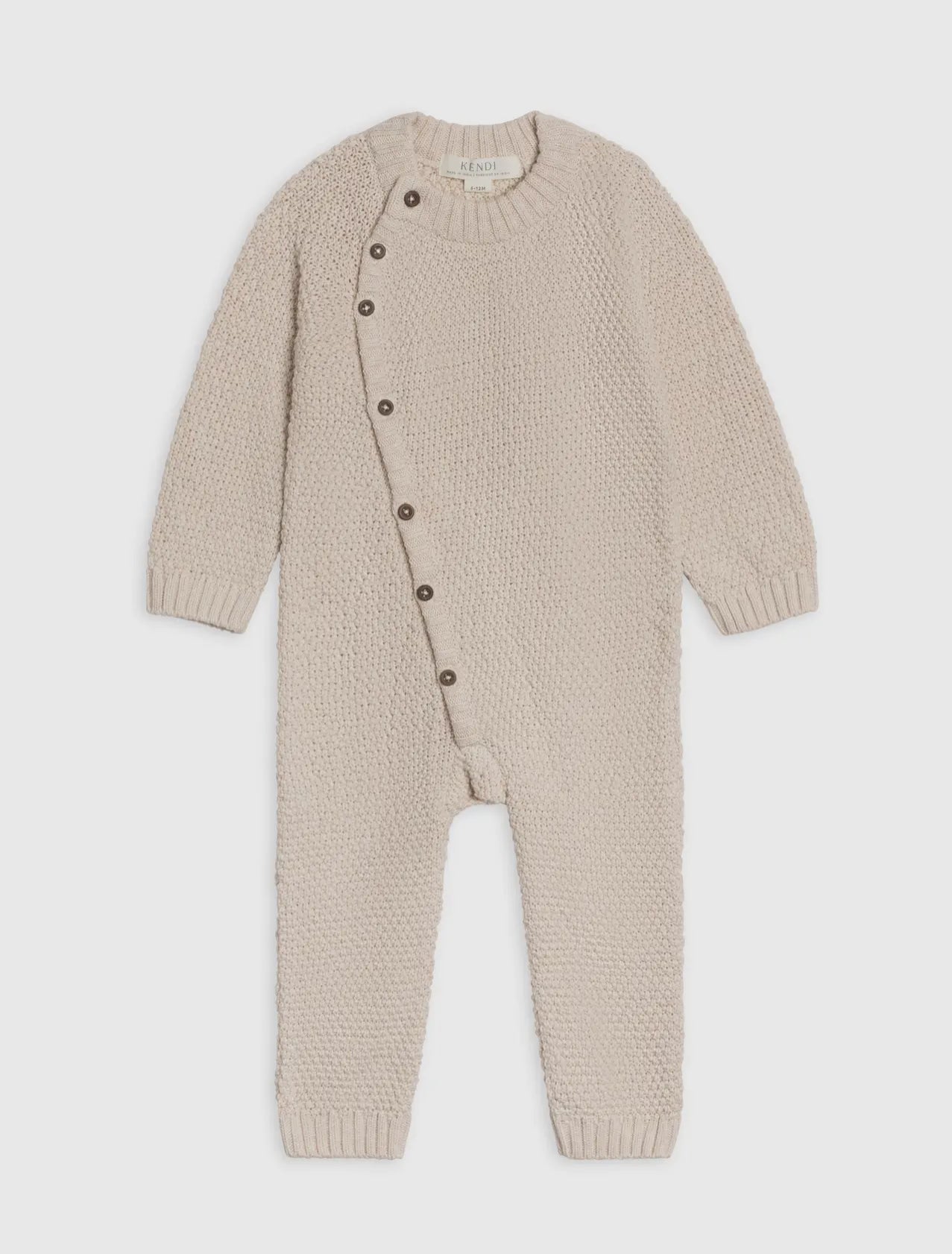 Organic Cotton Knit Romper