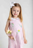 Stripe Pique Dress With Tulips