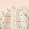 Sawyer Cardigan Mauve Hearts
