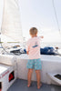 Offshore Boat T-Shirt - Salmon