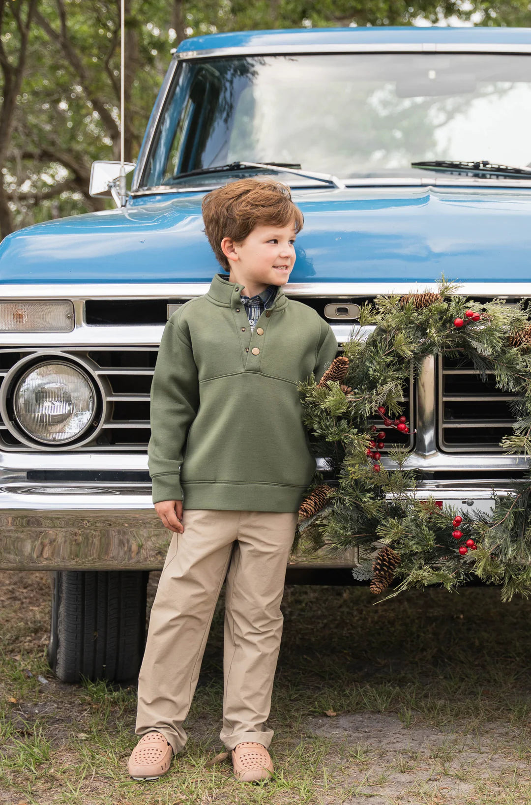 Pierce Pullover Olive