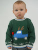 Reindeer Truck Knit Sweater