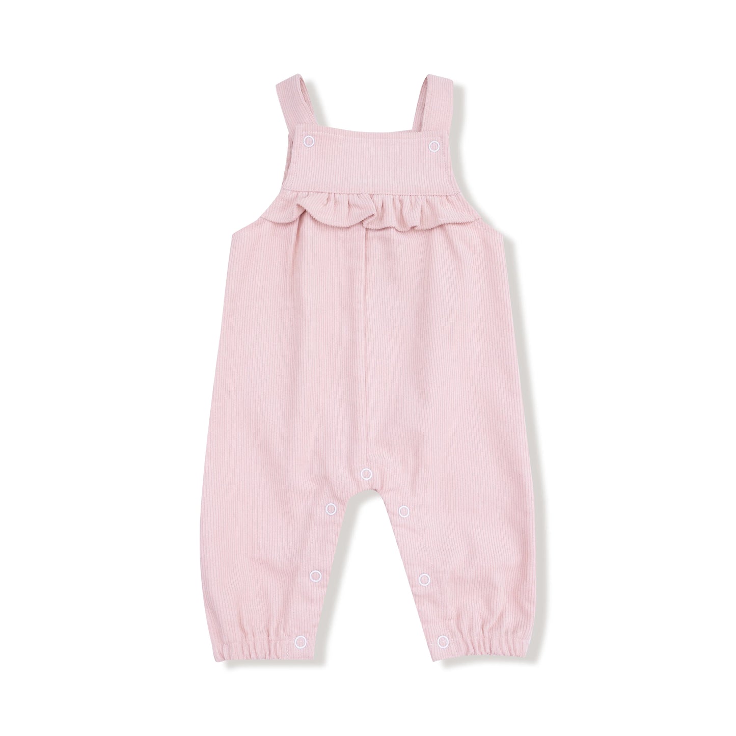 Yoke Ruffle Overall
