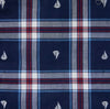 Sailboat Plaid Jacquard Shirt