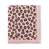 Leopard Animal - Organic Cotton Jacquard Knit Baby Blanket