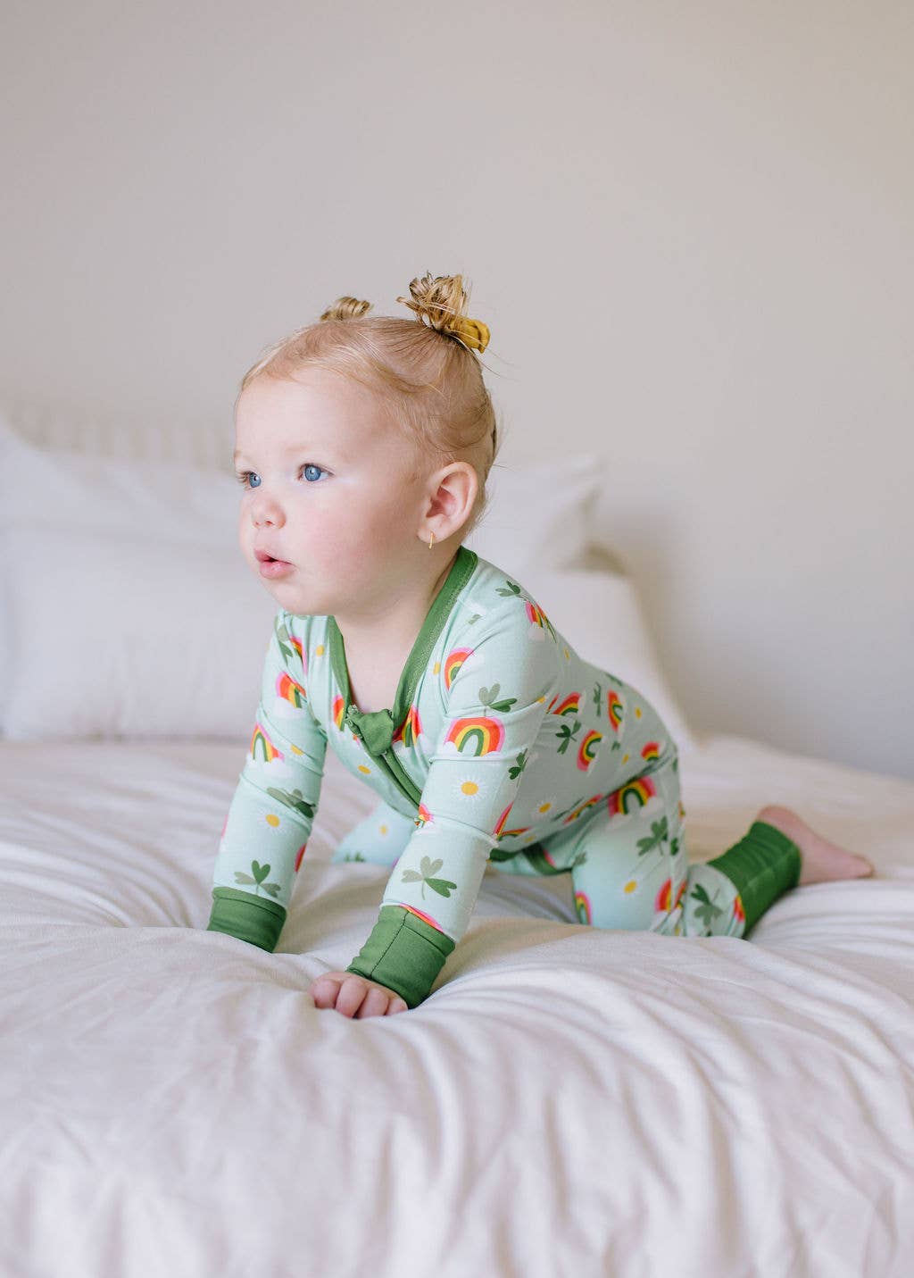 Zippy Bamboo Baby PJ in Pure Luck